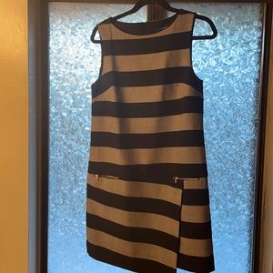 Banana Republic black gray dress